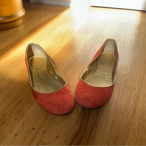 J. Crew Leather Suede Flats
